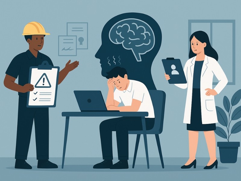 🧠 Saúde Mental no Trabalho, SST, eSocial e o Papel das Empresas: Prevenção é o Melhor Caminho