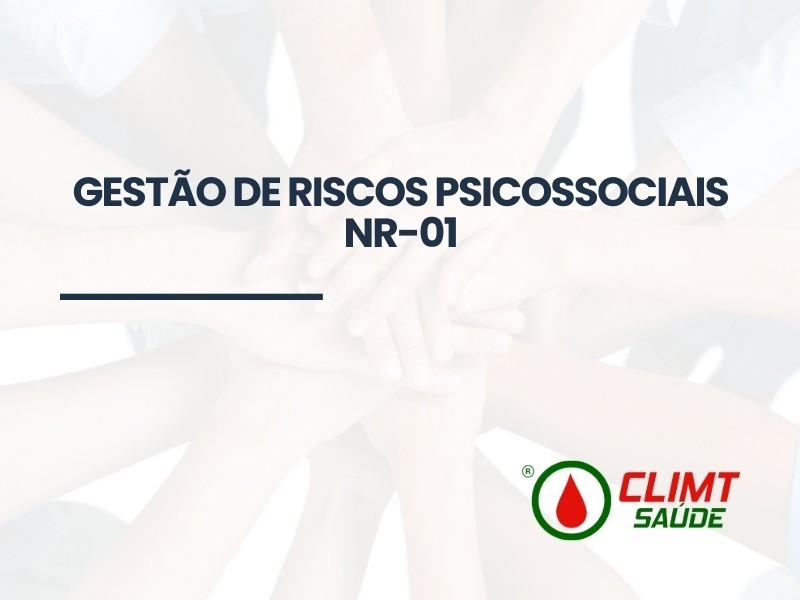 Gestão de Riscos Psicossociais NR 1 em Goiânia