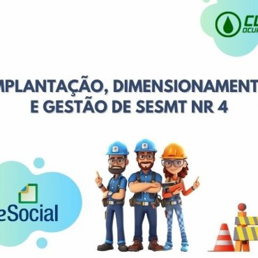 Implantação, Dimensionamento e Gestão de SESMT — NR-4 em Arenópolis