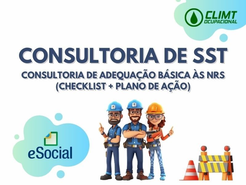 Consultoria de Adequação Básica às NRs (checklist + plano de ação) em Goiânia