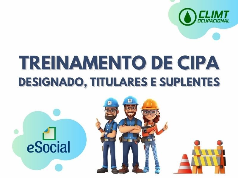 Treinamento de CIPA – Designado, Titulares e Suplentes NR 5 em Goiânia