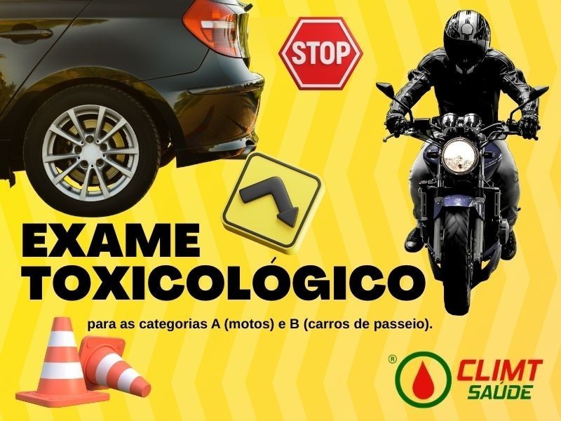 Exame de Toxicológico em Goiânia