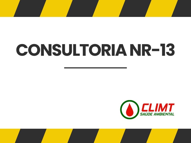 Consultoria NR-13 em Goiânia