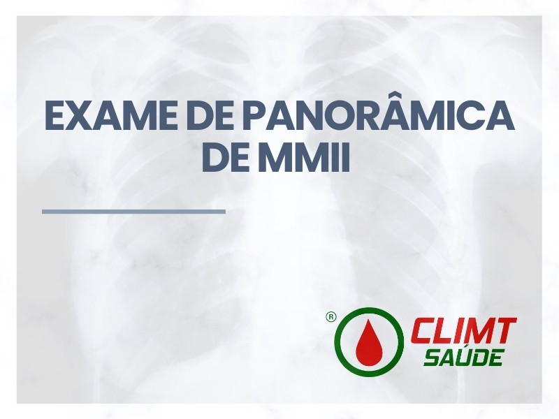 Exame de Panorâmica de MMII em Goiânia