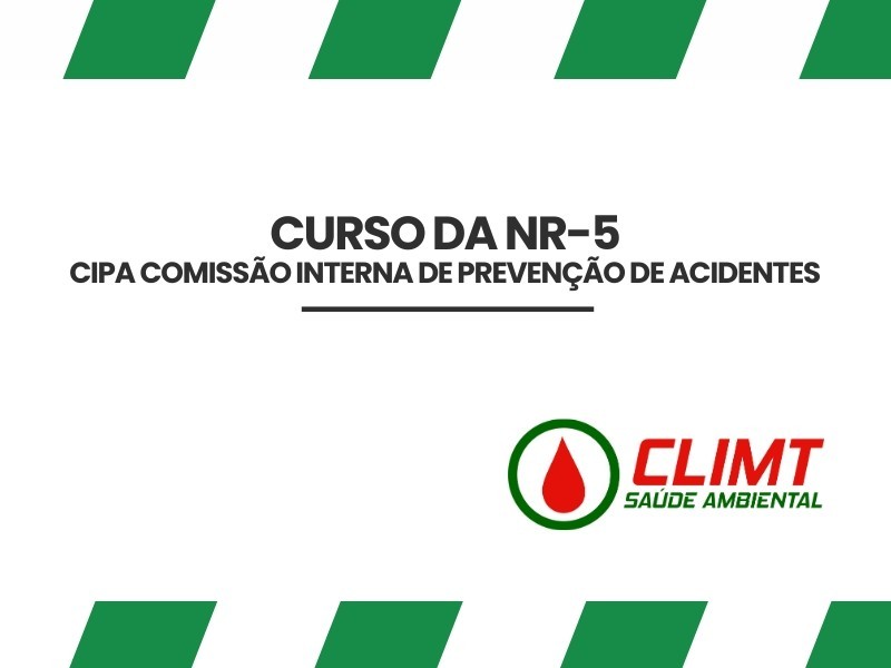 Treinamento da NR 5 CIPA Comissão Interna de Prevenção de Acidentes em Goiânia