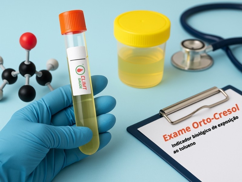 Exame Orto-Cresol (Ortocresol Urinário) em Goiânia
