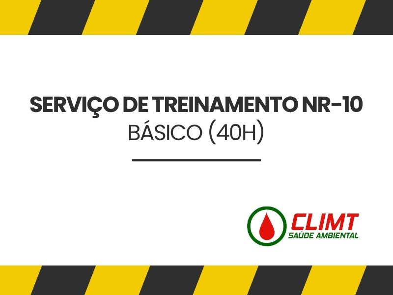 Treinamento NR 10 Básico (40h) em Goiânia