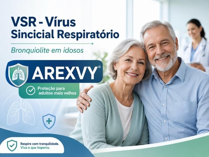 Vacina VSR em Idosos - AREXVY em Goiânia
