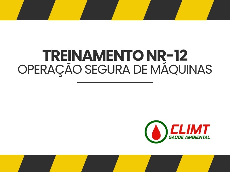 Treinamento NR-12 – Operação Segura de Máquinas em Goiânia