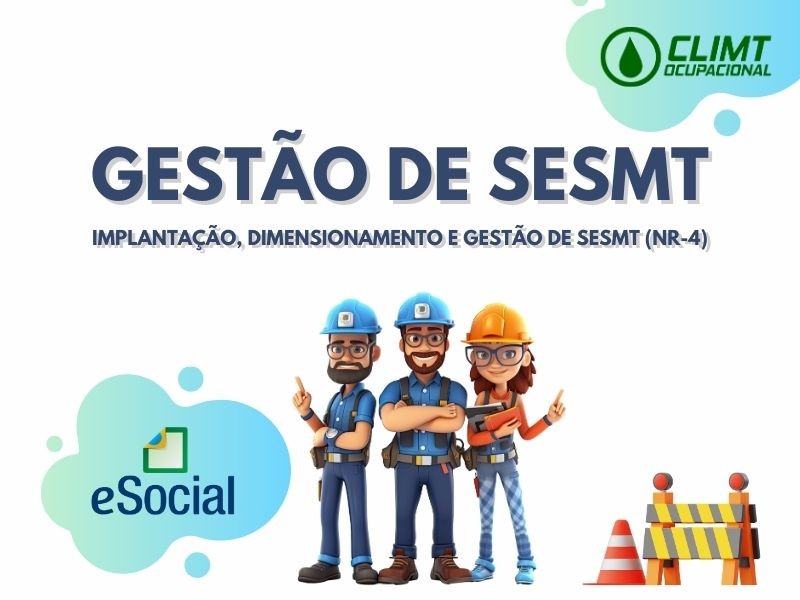 Implantação, Dimensionamento e Gestão de SESMT NR 4 em Goiânia, Goiás
