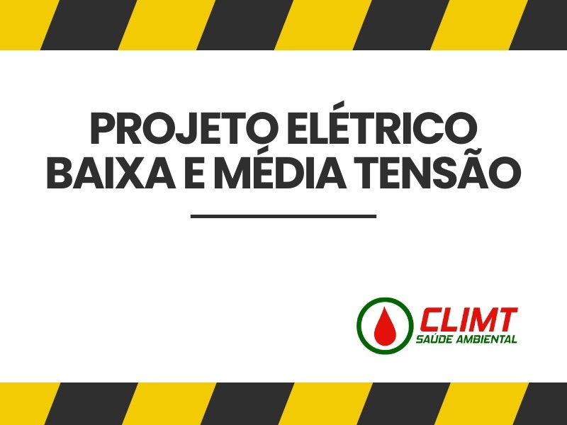 Projeto Elétrico (Baixa e Média Tensão) em Goiânia