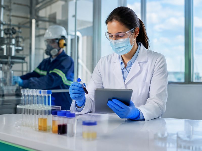 Monitoramento Biológico Ocupacional em Goiânia